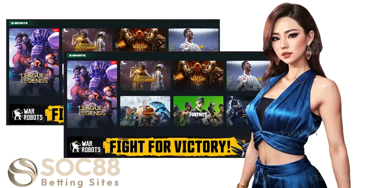 Chơi thắng tưng bừng với Esports Soc88 Soc88 esport