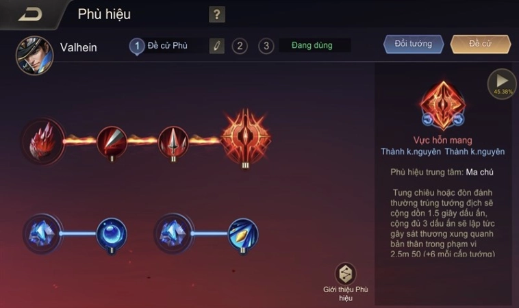 Cách Lên Đồ Valhein Mạnh Nhất Mùa Leo Rank Cực Đã 5 Bảng phù hiệu lý tưởng cho tướng Valhein